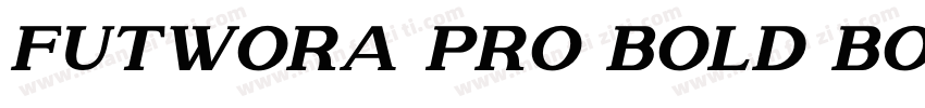 Futwora Pro Bold Bol字体转换